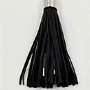 1 Black  Bolsetta Universal Charging Tassels for Apple & Android